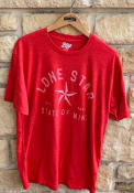 Texas Red Lonestar State of Mind Short Sleeve T Shirt