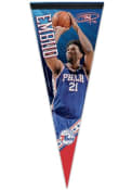 Philadelphia 76ers Joel Embiid 12x30 inch Pennant