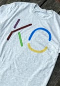 Kansas City Oatmeal Multi Color Short Sleeve T Shirt
