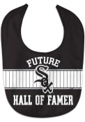 Chicago White Sox Baby Future Hall of Famer Bib - Black