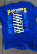 Pitt Panthers Football Schedule T Shirt - Blue