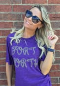 Fort Worth Purple Rope Short Sleeve T Shirt
