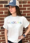 Philadelphia Oatmeal Colorful Short Sleeve T Shirt