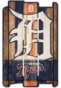 Detroit Tigers 11x17 Vertical Plank Sign