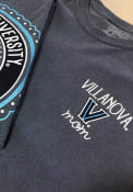 Villanova Wildcats Womens Blue Mom Spiral T-Shirt