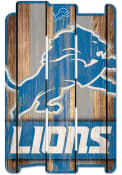 Detroit Lions 11x17 Vertical Plank Sign