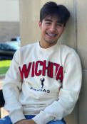 Wichita Wordmark Crew Sweatshirt - White