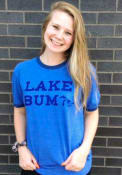 Michigan Blue Lake Bum Short Sleeve Ringer T Shirt