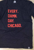 Chicago Navy Every Damn Day Short Sleeve T Shirt
