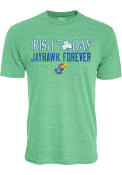 Kansas Jayhawks Green Forever Tee