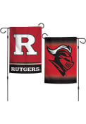Rutgers Scarlet Knights 12x18 inch 2-Sided Garden Flag