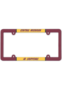 Central Michigan Chippewas Full Color License Frame