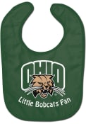 Ohio Bobcats Baby Little Fan Bib - Green
