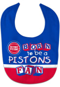 Detroit Pistons Baby Born to be a Fan Bib - Red