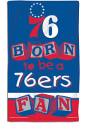 Philadelphia 76ers Baby Born to be a Fan Bib - Blue