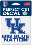 Kentucky Wildcats 4x4 Auto Decal - Blue