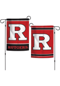 Rutgers Scarlet Knights 12x18 inch Garden Flag