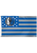 Dallas Mavericks Americana Blue Silk Screen Grommet Flag