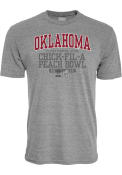 Oklahoma Sooners 2019 College Football Playoff Bound Fashion T Shirt - Grey