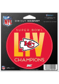Kansas City Chiefs Super Bowl LIV Champions 5x5 Magnet
