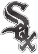 Chicago White Sox Auto Badge Car Emblem - Black