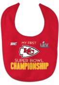 Kansas City Chiefs Baby Super Bowl LIV Champions Bib - Red