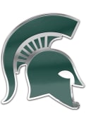 Michigan State Spartans Auto Badge Car Emblem - Green