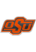 Oklahoma State Cowboys Auto Badge Car Emblem - Orange