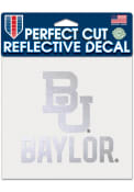 Baylor Bears 6x6 Reflective Auto Decal - Green