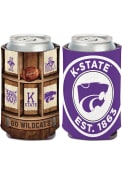 Purple K-State Wildcats 12 oz Can Coolie