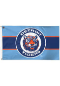 Detroit Tigers Vintage Silk Screen Grommet Flag
