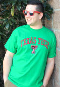 Texas Tech Red Raiders Arch Mascot T Shirt - Green