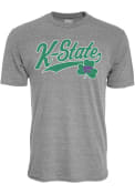 K-State Wildcats Shamrockin T Shirt - Grey