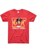 Derrick Thomas Kansas City Chiefs Charlie Hustle Throwback T-Shirt - Red