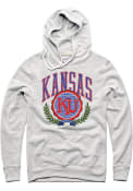 Kansas Jayhawks Charlie Hustle Rock Chalk Foliage Fashion Hood - Grey