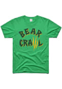 Baylor Bears Charlie Hustle Tourney Bear Crawl Fashion T Shirt - Green