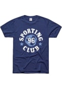 Sporting Kansas City Charlie Hustle SPORTING CLUB Fashion T Shirt - Navy Blue