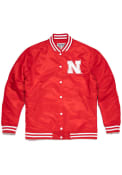 Nebraska Cornhuskers Charlie Hustle Varsity Track Jacket - Red