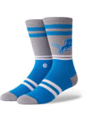 Stance Detroit Lions Mens Blue Logo Crew Socks