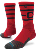 Cleveland Indians Stance Diamond Pro Crew Socks - Red