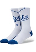 Kansas City Royals Stance Jersey Pack Crew Socks - White