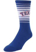 Texas Rangers Mens Blue Horizon Crew Socks