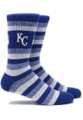 Kansas City Royals Mens Blue Steps Crew Socks