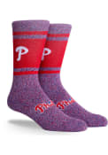 Philadelphia Phillies Varsity Crew Socks - Red