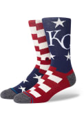 Stance Kansas City Royals Mens Blue Brigade Crew Socks
