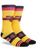 Atlanta Hawks Stance 2021 City Edition Crew Socks - Yellow