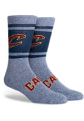 Cleveland Cavaliers Varsity Crew Socks - Navy Blue