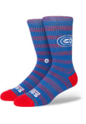 Chicago Cubs Stance Twist Crew Socks - Blue