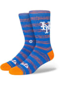 New York Mets Stance Twist Crew Socks - Blue