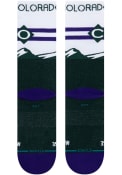 Colorado Rockies Stance City Connect Casual Crew Socks - Green